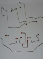 Fine Lines Complete Brake Line Kit For 98-01 Dodge Ram 1500 4WD AWABS Ext Cab/Short Bed Complete Steel                                     - CBK0014OM - Image 2