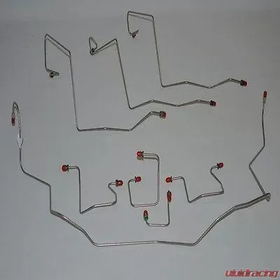 Fine Lines Complete Brake Line Kit For 98-01 Dodge Ram 1500 4WD AWABS Ext Cab/Short Bed Complete Steel - CBK0014OM