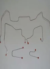 Fine Lines Complete Brake Line Kit For 95-00 C2500/C3500 Reg Cab/Long Bed Complete Stainless                                     - CBK0015SS - Image 2