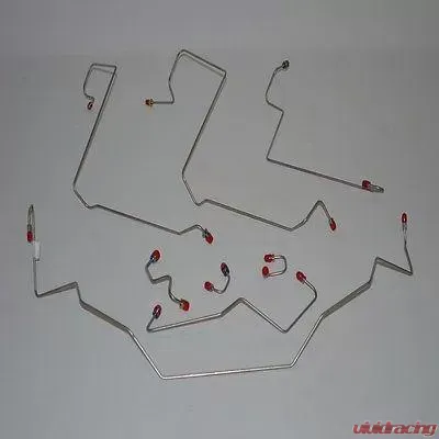 Fine Lines Complete Brake Line Kit For 95-97 Dodge Ram 1500 2WD AWABS Reg Cab/Long Bed Steel - CBK0022OM