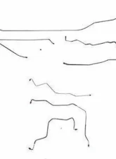 Fine Lines Complete Brake Line Kit For 96-99 Chevrolet Cavalier/Sunfire Complete Brake Set Steel                                     - CBK0029OM - Image 2