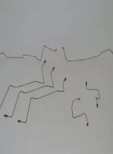 Fine Lines Complete Brake Line Kit For 02-05 Dodge Ram 1500 4WD AWABS Ext Cab/Short Bed Complete Steel                                     - CBK0038OM - Image 2