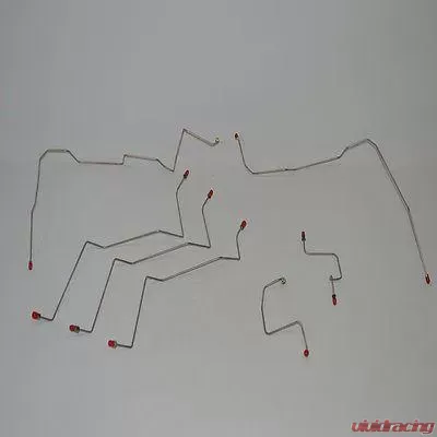 Fine Lines Complete Brake Line Kit For 02-05 Dodge Ram 1500 4WD AWABS Ext Cab/Short Bed Complete Steel - CBK0038OM