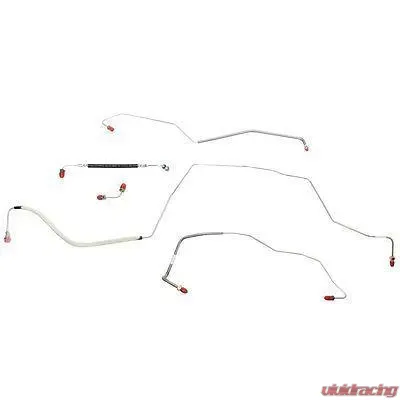 Fine Lines Complete Brake Line Kit For 99-05 Buick Century Complete Brake Set Models w/ ABS Steel - CBK0054OM