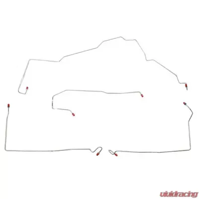 Fine Lines Complete Brake Line Kit For 01-05 Grand AM/ Malibu/ Alero with ABS Complete Stainless - CBK0064SS
