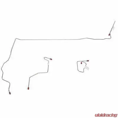 Fine Lines Complete Brake Line Kit For 06-10 Hummer H3 Complete Steel - CBK0067OM