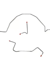 Fine Lines Complete Brake Line Kit For 98-01 Ford Ranger 2WD RWABS Reg Cab/Short Bed Complete Steel                                     - CBK0068OM - Image 2