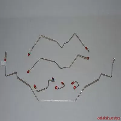 Fine Lines Complete Brake Line Kit For 95-97 Dodge Ram 2500 2WD RWABS Manual Ext Cab/Short Bed Complete Steel - CBK0072OM