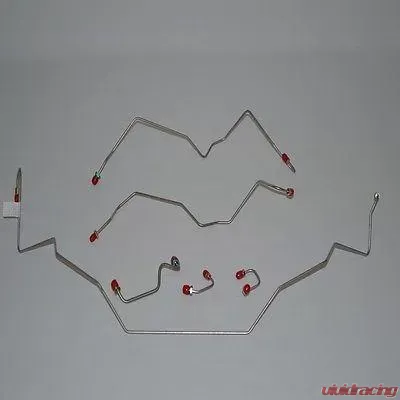 Fine Lines Complete Brake Line Kit For 95-97 Dodge Ram 1500 2WD RWABS Reg Cab/Long Bed Complete Stainless - CBK0079SS
