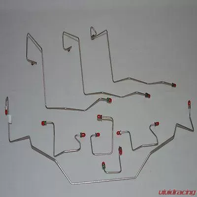 Fine Lines Complete Brake Line Kit For 01-02 Dodge Ram 3500 2WD AWABS Ext Cab/Long Bed Complete Stainless - CBK0087SS