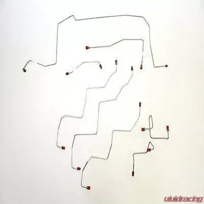Fine Lines Complete Brake Line Kit For 02-03 Durango RT 4WD Disc Brakes Complete Steel - CBK0096OM