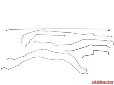 Fine Lines Complete Brake Line Kit For 01-07 GM 2500HD 6.6L or 8.1 Liter Ext Cab/Long Bed Complete Steel - CBK0099OM