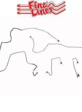 Fine Lines Complete Brake Line Kit For 05-07 Ford F-250 Super Duty 4WD AWABS Ext Cab/Long Bed Complete Steel                                     - CBK0105OM - Image 2