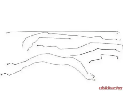 Fine Lines Complete Brake Line Kit For 01-07 GM 2500HD 6.0 V8 Ext Cab/Short Bed Complete Stainless - CBK0106SS