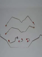 Fine Lines Complete Brake Line Kit For 94-95 Dodge Ram 1500 2WD RWABS Reg Cab/Short Bed Complete Stainless                                     - CBK0107SS - Image 2