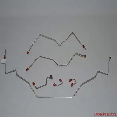 Fine Lines Complete Brake Line Kit For 94-95 Dodge Ram 1500 2WD RWABS Reg Cab/Short Bed Complete Stainless - CBK0107SS