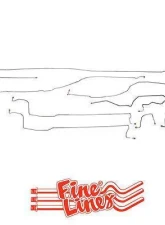 Fine Lines Complete Brake Line Kit For 03-04 GM 1500 2WD Ext/Crew Cab/Short Bed Complete Steel                                     - CBK0110OM - Image 2