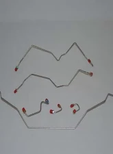 Fine Lines Complete Brake Line Kit For 95-97 Dodge Ram 3500 2WD RWABS Reg Cab/Long Bed Complete Stainless                                     - CBK0112SS - Image 2