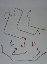 Fine Lines Complete Brake Line Kit For 95-97 Dodge Ram 2500 4WD AWABS Reg Cab/Long Bed Complete Steel                                     - CBK0114OM - Image 2