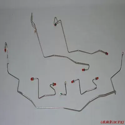 Fine Lines Complete Brake Line Kit For 98-01 Dodge Ram 2500 4WD RWABS Ext Cab/Long Bed Complete Stainless - CBK0117SS