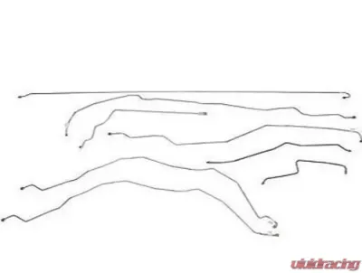 Fine Lines Complete Brake Line Kit For 01-07 GM 2500HD 6.6L/8.1 Liter Crew Cab/Long Bed Complete Steel - CBK0118OM