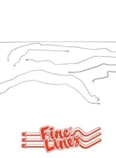 Fine Lines Complete Brake Line Kit For 99-02 Silverado / Sierra 1500 4WD Reg 78 Inch Bed Steel                                     - CBK0130OM - Image 2