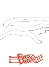 Fine Lines Complete Brake Line Kit For 01-07 Chevrolet / GMC 3500 Dually Crew Cab 97 Inch Bed Steel                                     - CBK0137OM - Image 2