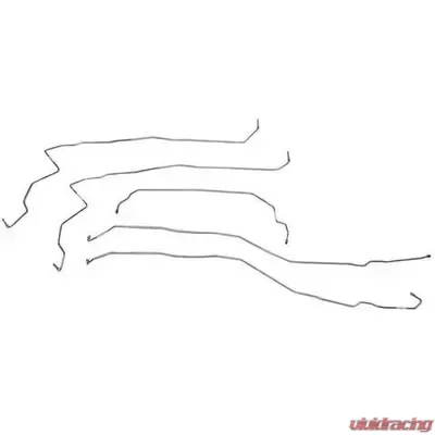 Fine Lines Complete Brake Line Kit For 07-08 GM 2500HD / 3500HD 6.6L or 8.1 Liter Crew Cab / Short Bed Complete Stainless - CBK0157SS