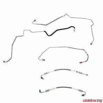 Fine Lines Complete Brake Line Kit For 01-06 Santa Fe Complete Steel - CBK0162OM