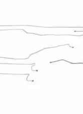 Fine Lines Complete Brake Line Kit For 03-06 Tahoe 2 WD Traction Control Brake Set Steel                                     - CBK0173OM - Image 2