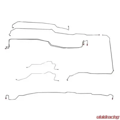 Fine Lines Complete Brake Line Kit For 07-08 Silverado 1500/Sierra 1500 Complete Steel - CBK0187OM