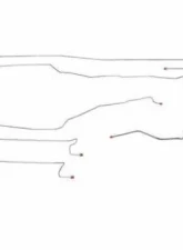 Fine Lines Complete Brake Line Kit For 99-02 Silverado / Sierra 1500 4WD Ext 78 Inch Bed Stainless                                     - CBK0190SS - Image 2