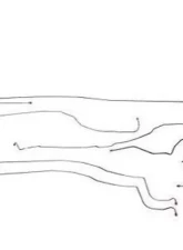 Fine Lines Complete Brake Line Kit For 03-04 GM 1500 Truck 4WD Reg Cab/Short Bed Complete Stainless                                     - CBK0200SS - Image 2
