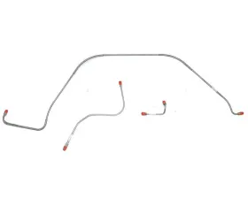 Fine Lines Front Brake Line Kit For 55-56 Fairlane Stainless