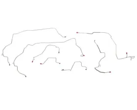 Fine Lines Front Brake Line Kit For 94-95 Accord AWABS Stainless