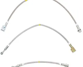 Fine Lines Brake Hose Kit For 97-04 Ford F-150 4WD Kit 5pcs Braided Stainless