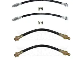 Fine Lines Brake Hose Kit For 63-82 Corvette Complete Kit Rubber