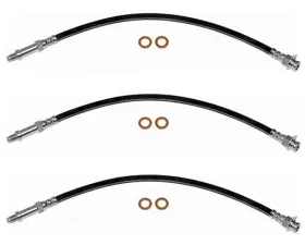 Fine Lines Brake Hose Kit For 53-62 Corvette Complete Kit Rubber