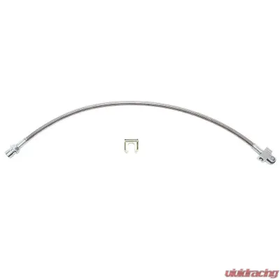 Fine Lines Brake Hose For 99-07 GM 1500 2500 3500 Rear Axle Drop Braided Stainless - HSP0003SS