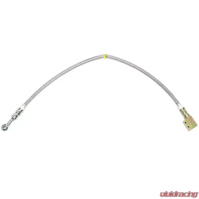 Fine Lines Brake Hose For 97-04 F-150 AWABS All Wheel Disc Front Set Stainless - HSP0029SS