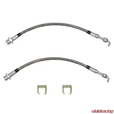 Fine Lines Brake Hose For 08-14 Tundra 4WD Rear Set Stainless - HSP0033SS