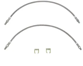 Fine Lines Brake Hose For 99 Cougar Rear Set Stainless