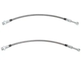 Fine Lines Brake Hose For 71-72 Chevrolet C10 w/ Rear Coil Springs Rear Disc Conversion Rear Caliper Set Stainless