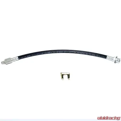 Fine Lines Brake Hose For 60-64 Falcon and Comet Front or Rear 61-64 Thunderbird Front 63-65 Fairlane 64 Mustang Front w/ Drum Brakes Brake Flex Hose Steel - HSP1358OM