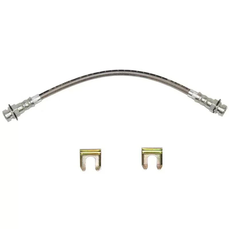 Fine Lines Brake Hose For 67 Chevrolet Chevelle Malibu El Camino Front Disc 67-68 Camaro Chevrolet II/Nova Front Disc Front Stainless - HSP4279SS