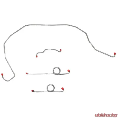 Fine Lines Front Brake Line Kit For 75-76 Bricklin Front Kit Stainless - IKT7501SS
