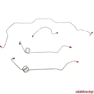 Fine Lines Front Brake Line Kit For 86-87 Buick Regal Grand National Steel - MKT8601OM
