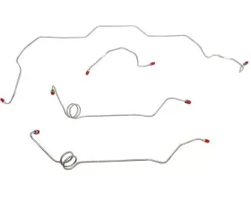 Fine Lines Front Brake Line Kit For 86-87 Buick Regal Grand National Stainless