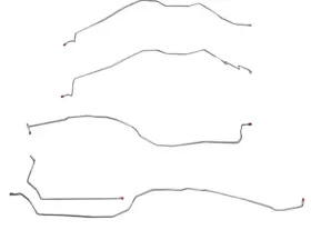 Fine Lines Front Brake Line Kit For 00-02 GM GMT800 Body Steel