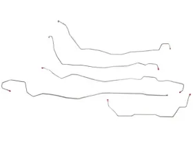 Fine Lines Front Brake Line Kit For 02-07 Hummer H2 Stainless
